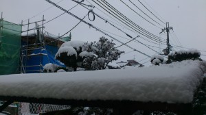 亀岡の雪